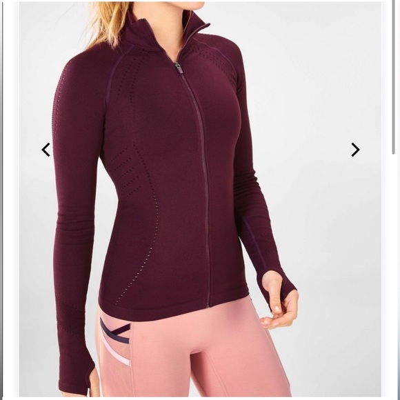 Fabletics Ribbed Zip-up Jacket - Picture 2 of 13